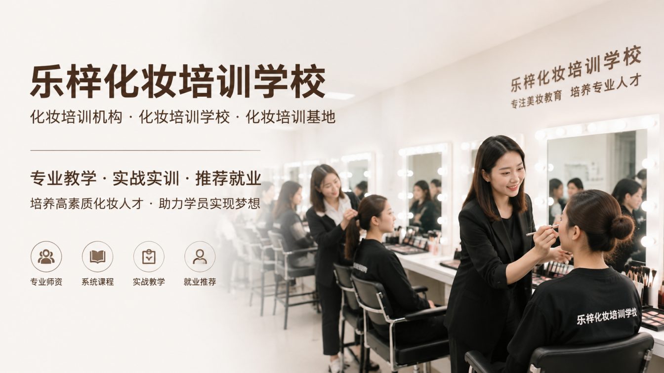 达川区学美妆，到乐梓